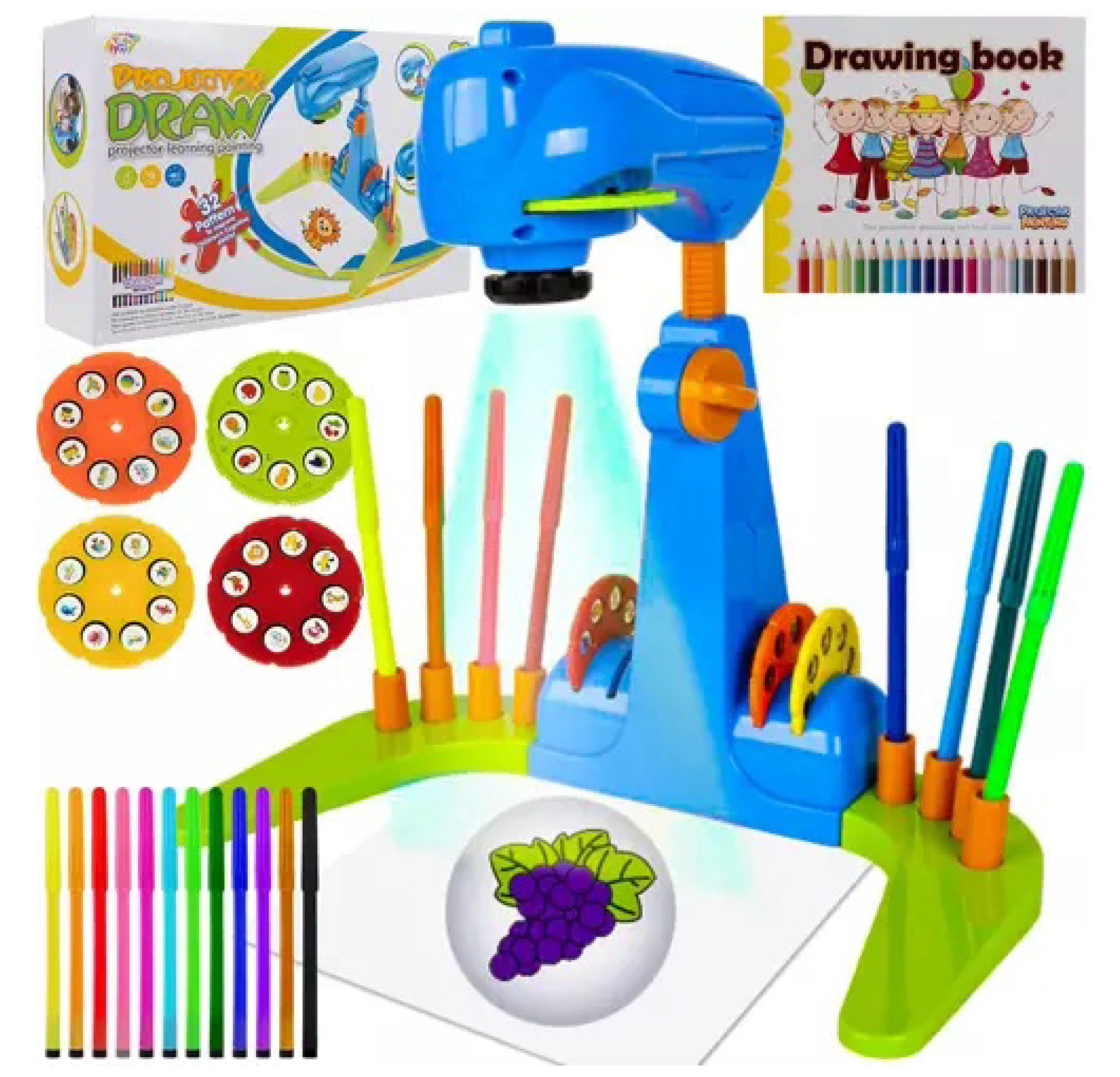 senzacionalen otroški projektor za risanje